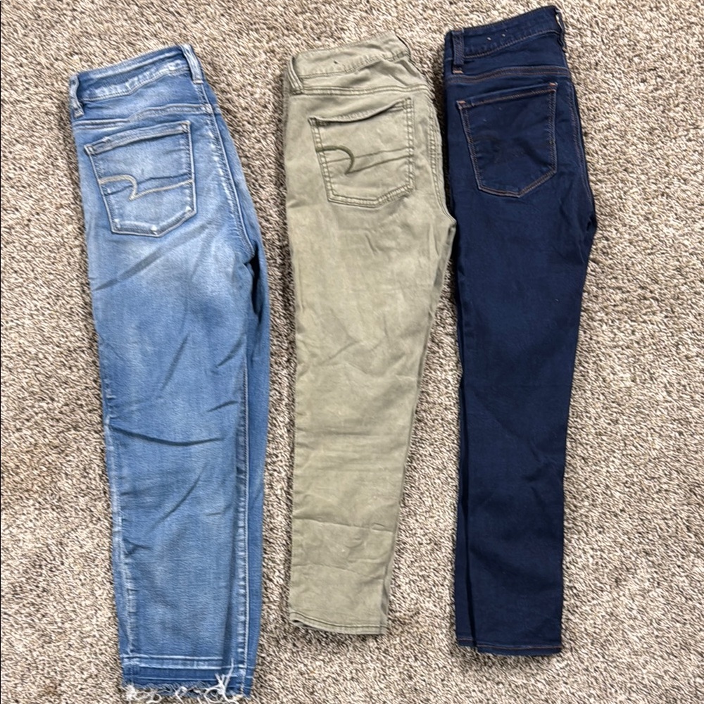 American Eagle Hi-Rise Jegging Crop